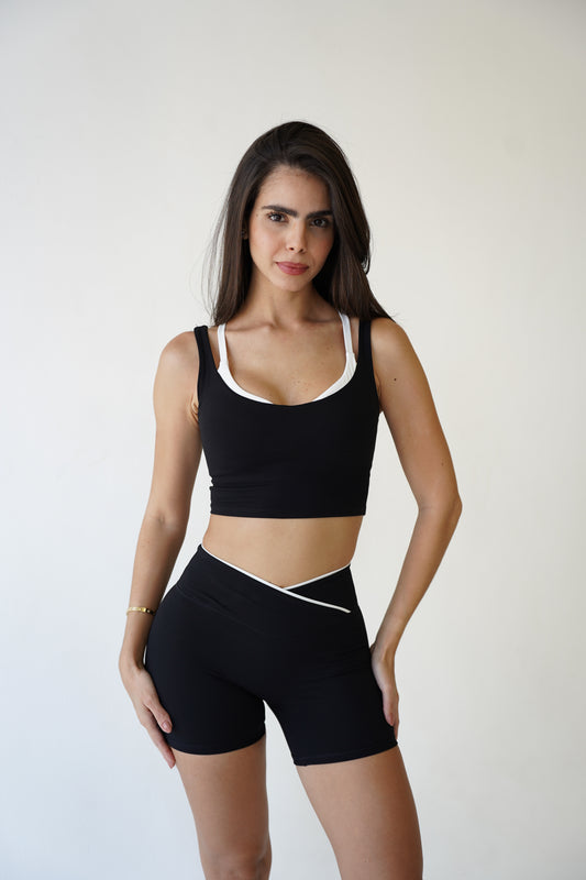 X Criss-Cross Longline Tank